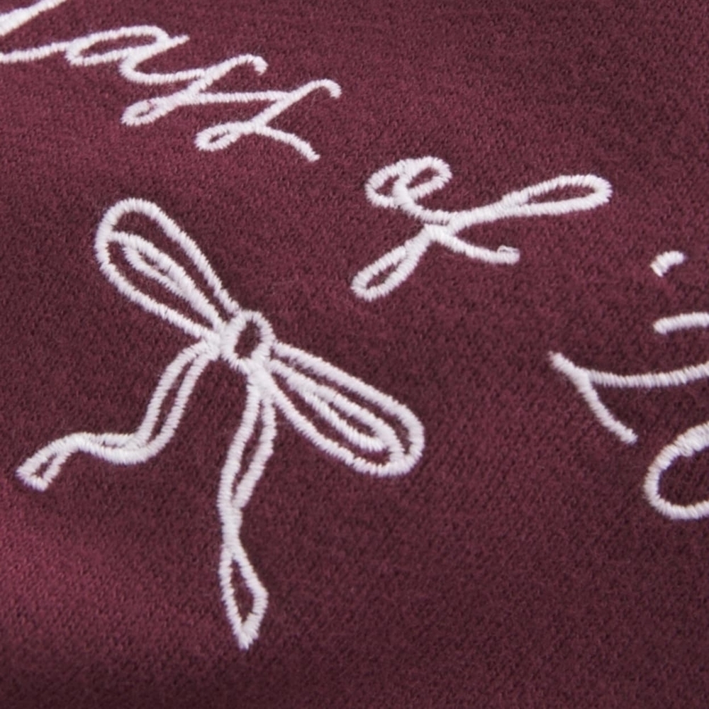 Hollister Maroon Hoodie with Class of '26 Embroidery - Picture 4 of 4
